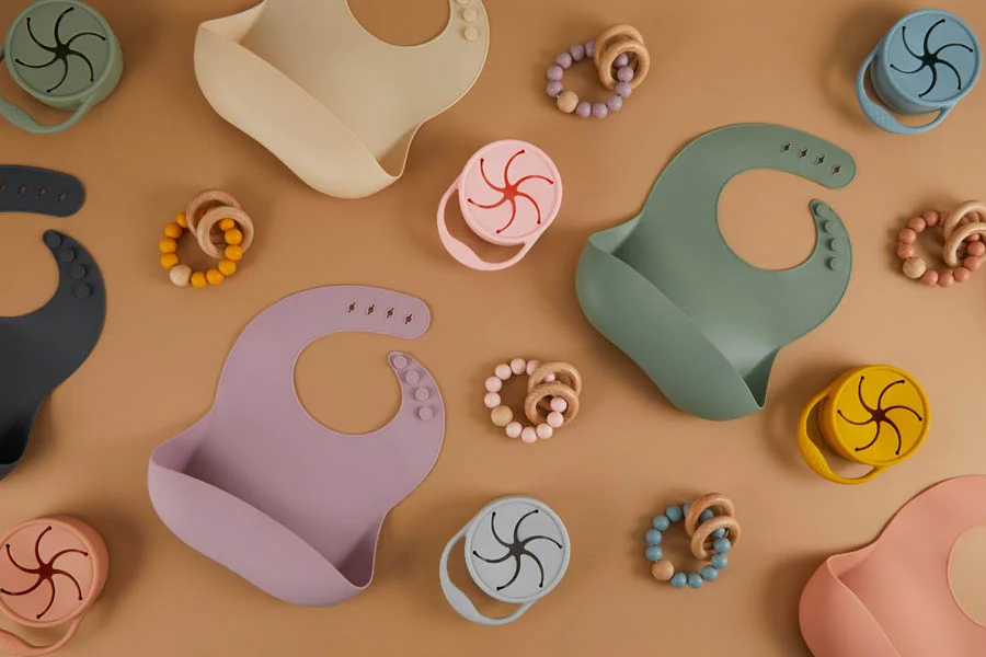 Silicone Baby Plates and Cups
